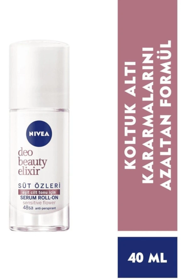Nivea Nıvea Kadın Roll On Beauty Elixir Sensitive Flower 40 Ml ürün görseli 1