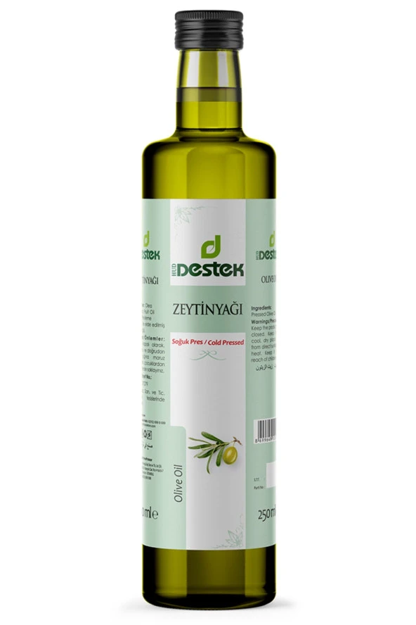 Destek Saf Zeytinyağı (soğuk Pres) 250 Ml ürün görseli 1