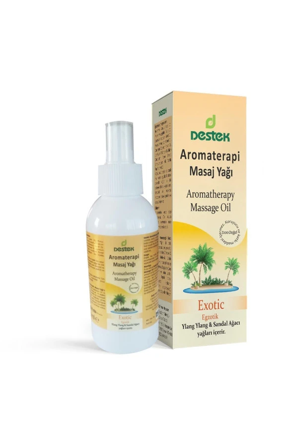 Destek Aromaterapi Masaj Yağı Egzotik 150ml ürün görseli 1