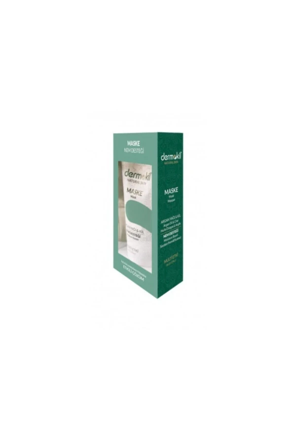 Dermokil Argan Ve Kil İçerikli Kuru Ciltler İçin Nem Maskesi 75g ürün görseli 1