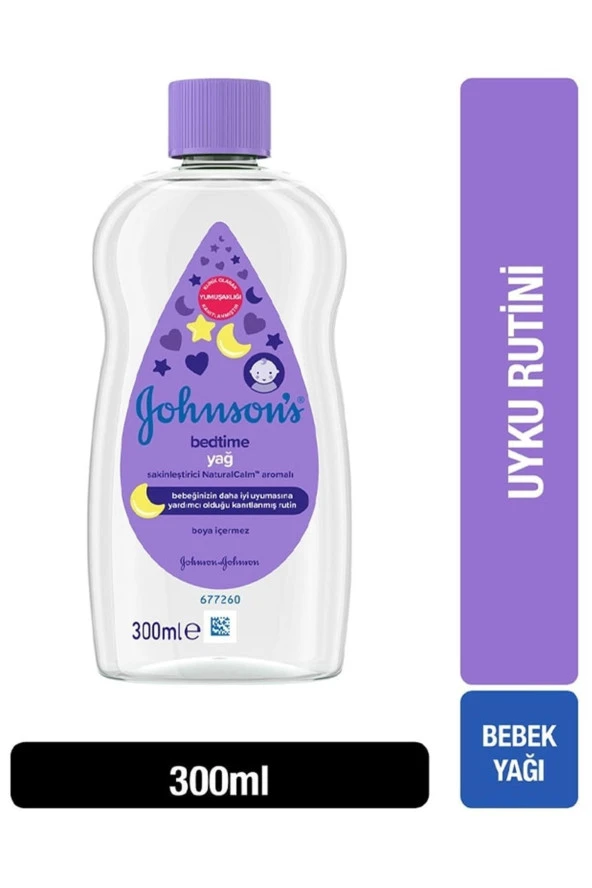 Johnson´s Baby Bedtime Yağ 300 ml - Resim 2