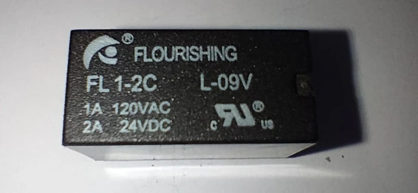 9V 2A Çift Kontak Telekom Röle Fl1-2C-L-09V Flourıshıng ürün görseli 1