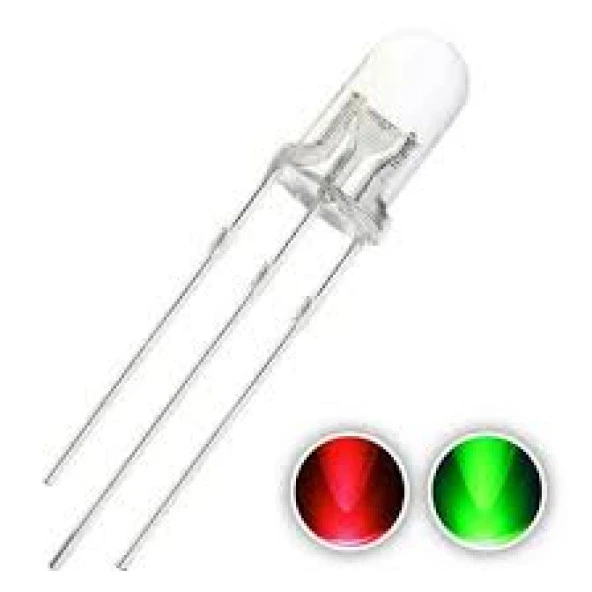 10Mm 3 Bacaklı Çift Renkli Led ürün görseli 1