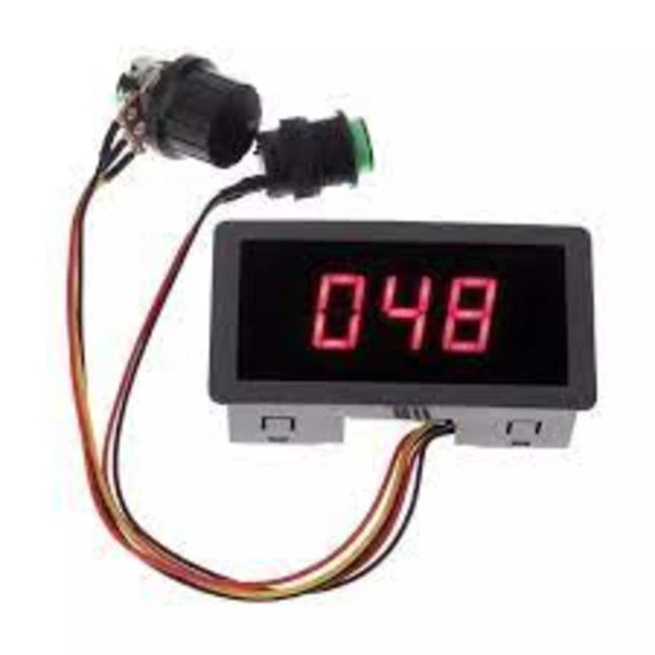 6V 12V 24V 5A Pwm Dc Motor Hız Kontrolörü Ccm5D Dijital Ekranlı ürün görseli 1