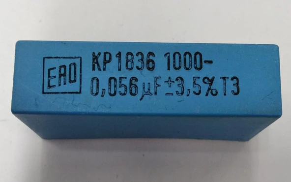 56Nf 1000V Kondansatör - Resim 2