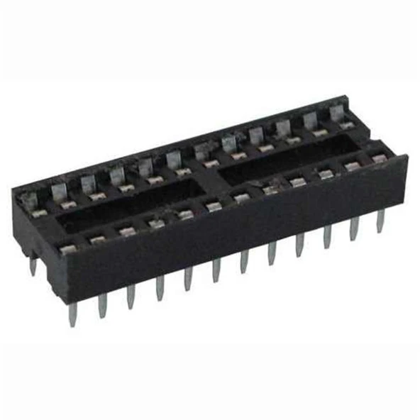 24 Pin 2X12 Entegre Soketi Dar ürün görseli 1