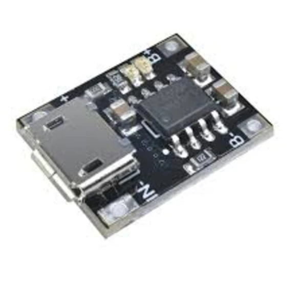 Tc4056Tc4056A Microusb 1S 5V-6V 4.2V 1A Lityum Batarya Şarj Kartı ürün görseli 1
