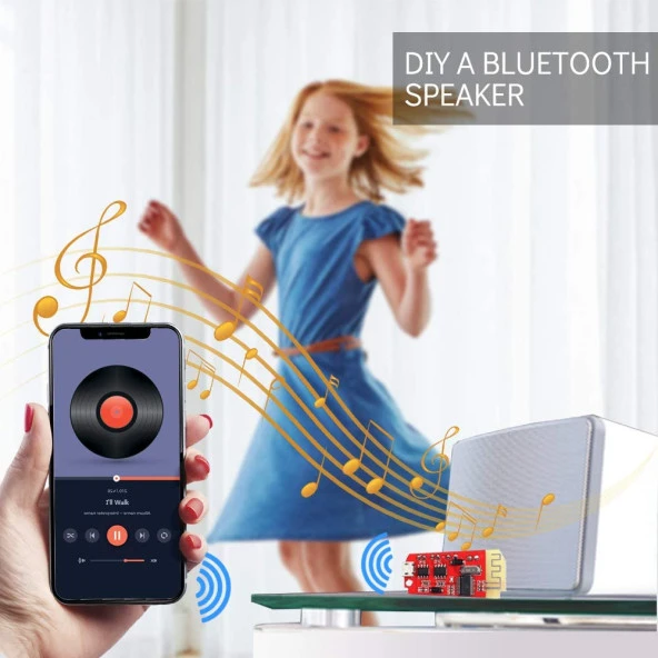 Dw-Ct14 2X5W Bluetooth Amplifikatör Kartı - Resim 2