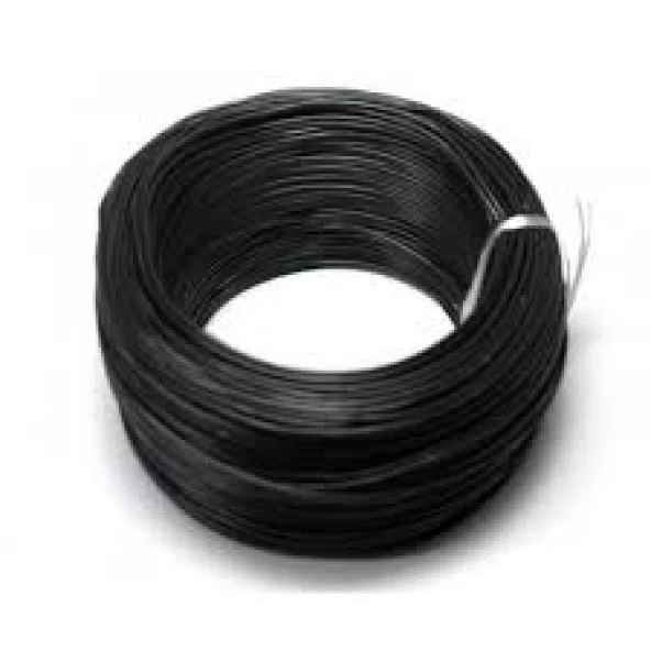 0.50Mm Tek Damarlı Montaj Kablosu 1Mt Siyah ürün görseli 1