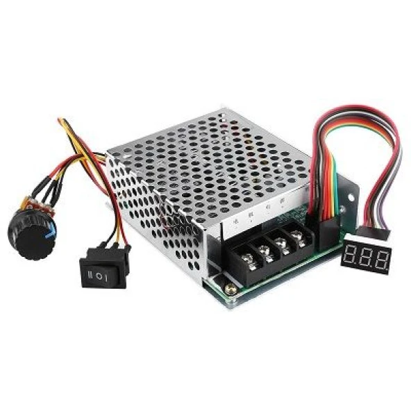 Gözelerelektronik-10V-55V 40A Pwm Fırçalı Dc Motor Sürücü (Cw Ccw Ters Haraket Anah ürün görseli 1