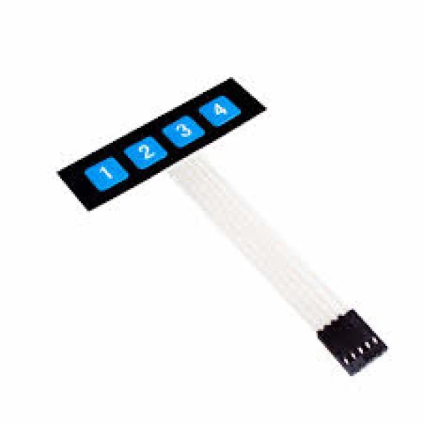 1X4 Membran Tuş Takımı ürün görseli 1