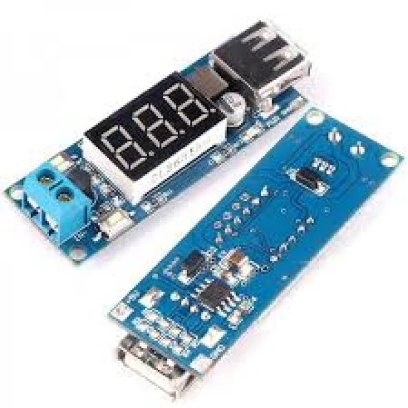 Gözelerelektronik-Dc 4.5‐40V Dan 5V 2A A Usb Gerilim Azaltıcı Modülü ürün görseli 1