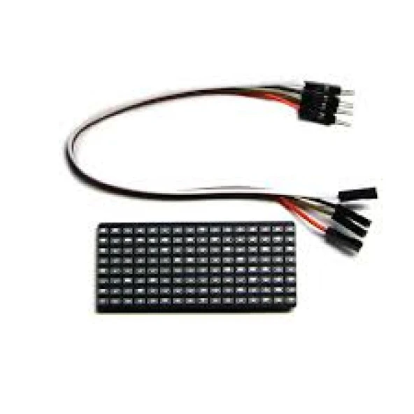 Gözelerelektronik-8X16 Led Nokta Matrix Modülü + Ph 2.54 Konnektör + 4 Pin Kablo ürün görseli 1