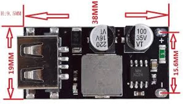 Mh Kc24 Qc3.0 Hızlı Şarj Devresi 5V & 9V & 12V ürün görseli 1