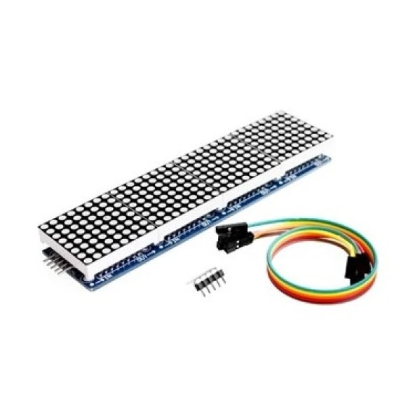 Max7219 4Lü 8X8 Nokta Matrix Modülü ürün görseli 1