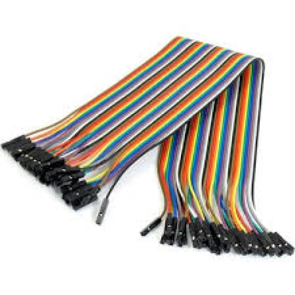20Cm 40'Lı Jumper Kablo Dişi-Dişi ürün görseli 1