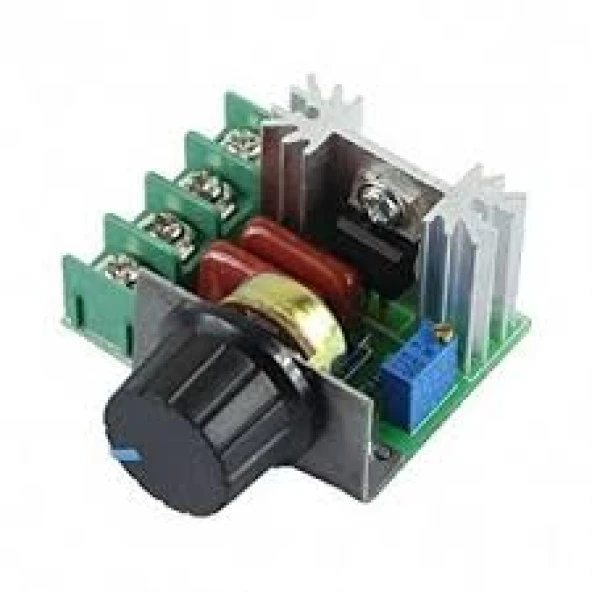 Ac 220V, 4000W Dimmer, Yüksek Güçlü Gerilim Regülatörü ürün görseli 1