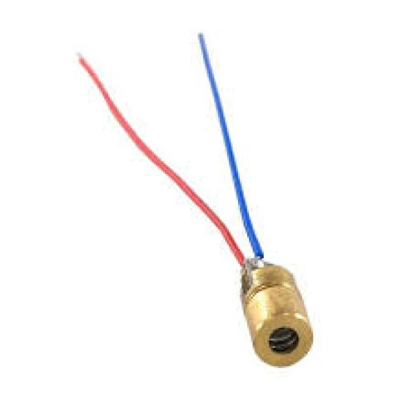 Gözelerelektronik-6Mm 650Nm 5Mw Kırmızı Nokta Kafalı Bakır Lazer ürün görseli 1