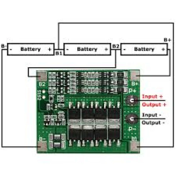 3S 25A Bms Şarj Modülü ürün görseli 1