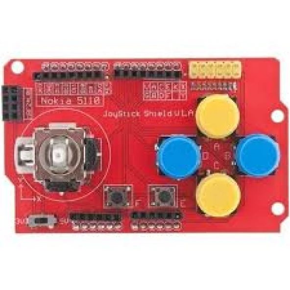 Gözelerelektronik-Arduino Joystick Shield - Resim 2