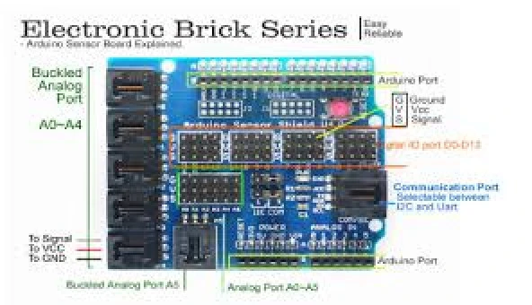 Gözelerelektronik-Arduino Uno Sensör Shield V4.0 - Resim 2