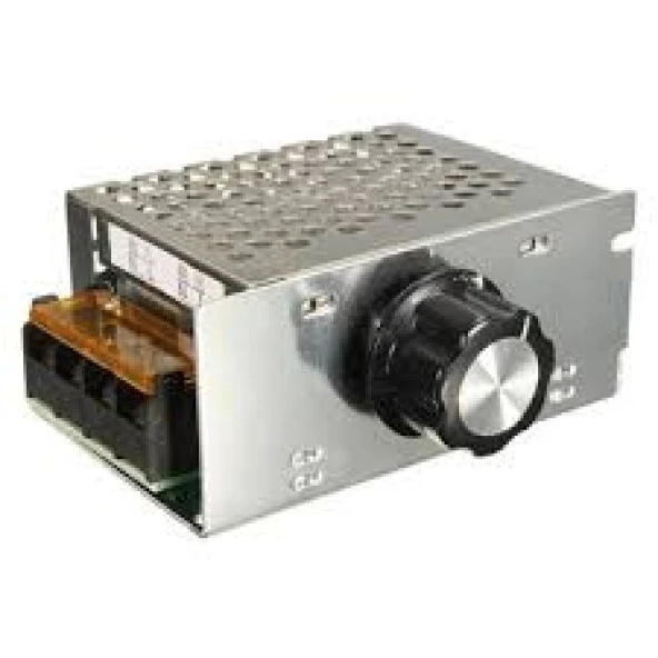 Arduino Dimmer 4000W Ac Voltaj Regulator Dimmer 220V Metal Kasa ürün görseli 1