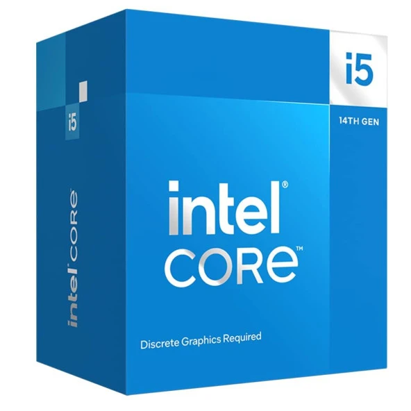INTEL (14.Nesil) Raptor Lake i5-14400F 1.8GHz ~ 4.7GHz 20mb 1700P İşlemci Box (Fanlı) ürün görseli 1