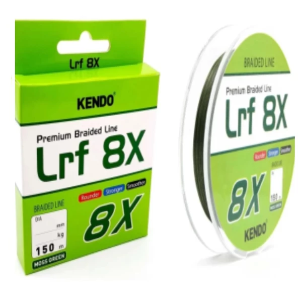 Kendo Lrf 8X Kat Fighting 150mt Örgü ip Misina (Moss Green) ürün görseli 1