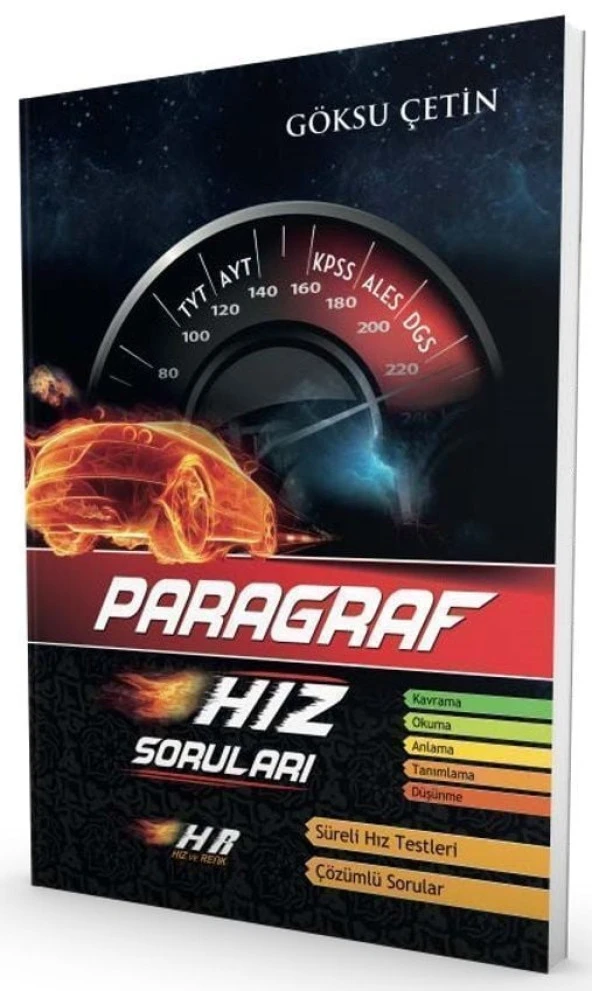 Hız ve Renk Yayınları TYT AYT KPSS ALES DGS Paragraf Hız Soruları ürün görseli 1