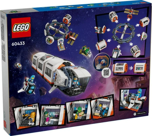 LEGO City 60433 Modular Space Station - Resim 2