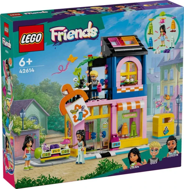 LEGO Friends 42614 Vintage Fashion Store ürün görseli 1