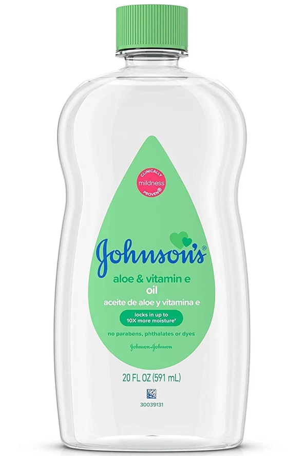 Johnsons Aloe & Vitamin E Bebek Yağı 591ML ürün görseli 1