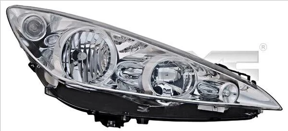 PEUGEOT 308 FAR SAĞ 2008-2012 6206.F5 1627682080 İTHAL TYC ürün görseli 1