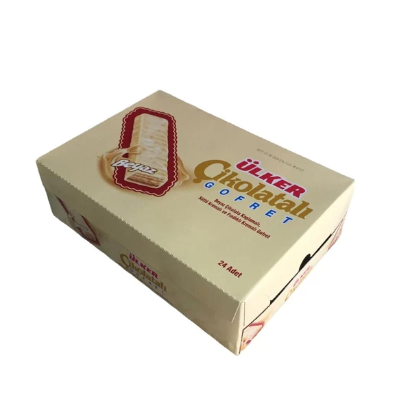 Ülker Beyaz Çikolatalı Gofret 35 gr 24 Adet ürün görseli 1
