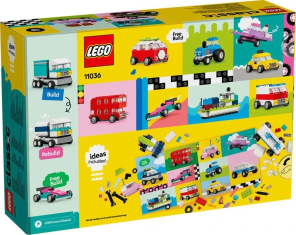 LEGO Classic 11036 Creative Vehicles - Resim 2