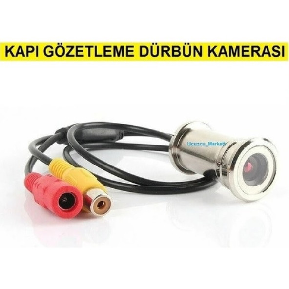 Kapı Gözetleme Dürbün Kamerası (Renkli) - Resim 2