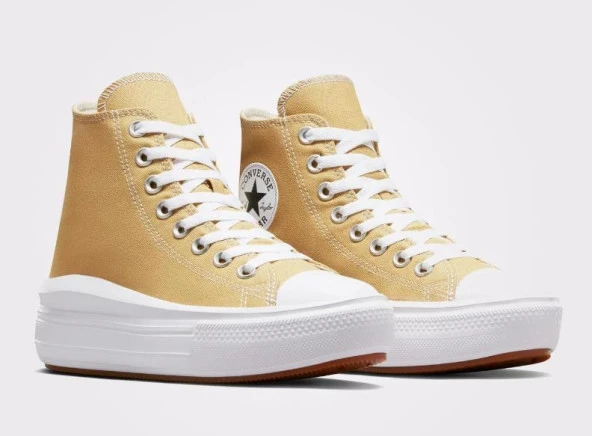 Converse Chuck Taylor All Star Move Sarı Günlük Spor Ayakkabı ürün görseli 1