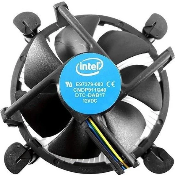 PrimeX PX-1150P İntel İşlemci Fanı, İntel i3-i5-i7 işlemci uyumlu fan, LGA775-1156-1155-1150-1151-1200 Pin İşlemci Fanı, E97379-003 Cpu Fan ürün görseli 1