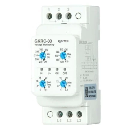 Gkrc-03 Pk28 380Vac T-I 3 Cap Gerilim Korum-Entes ürün görseli 1