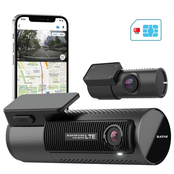BlackVue DR750X-2CH LTE PLUS 60FPS FullHD Wi-Fi Modem Dahil Online Araç Kamerası ürün görseli 1