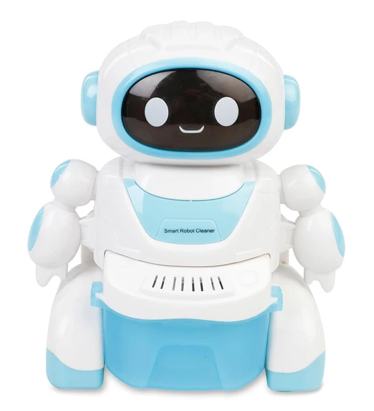 Sesli ve Işıklı 2 Fonksiyonlu Oyuncak  Sevimli Robot Süpürge - Sweeping Robot ürün görseli 1