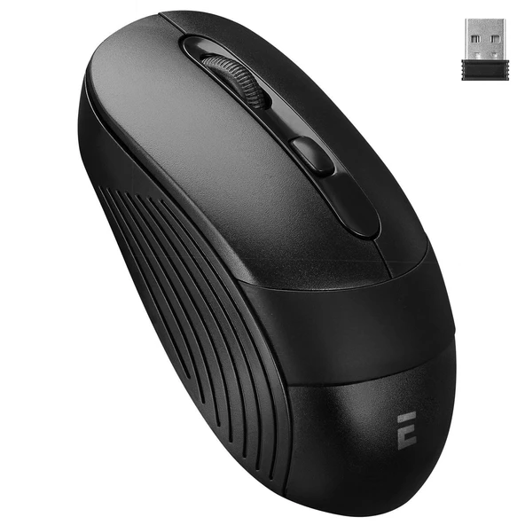 EVEREST SM-18 SİYAH 2.4GHZ OPTİK KABLOSUZ MOUSE ürün görseli 1