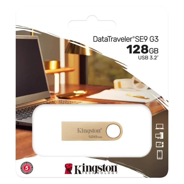 KINGSTON 128G DataTraveler DTSE9G3/128GB ürün görseli 1
