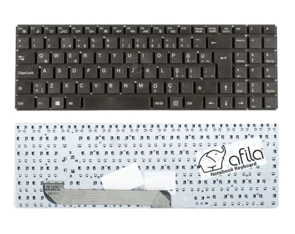 Casper Nirvana CLB.2830-2L05B Notebook Klavyesi - Siyah - TR ürün görseli 1