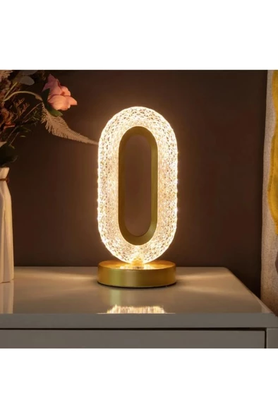 LW-20 Şarjlı Kristal Elmas Masa Lambası Dokunmatik Romantik Akrilik Led Gece Lambası ürün görseli 1