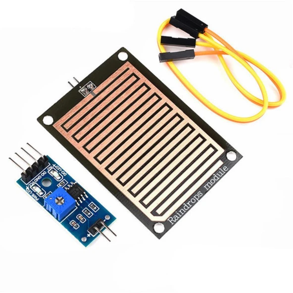 Arduino Yağmur Sensörü-Rain Sensor ürün görseli 1