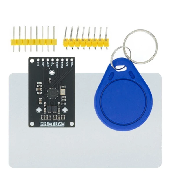 RC522 13,56Mhz NFC RFID Kart ve Anahtarlık Kiti Mini ürün görseli 1