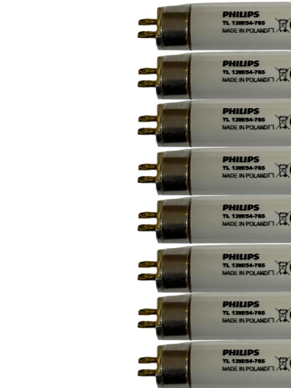 Philips 13W 765 6500K (Beyaz Işık) Floresan G5 Duylu T5 Floresan (8 Adet) ürün görseli 1