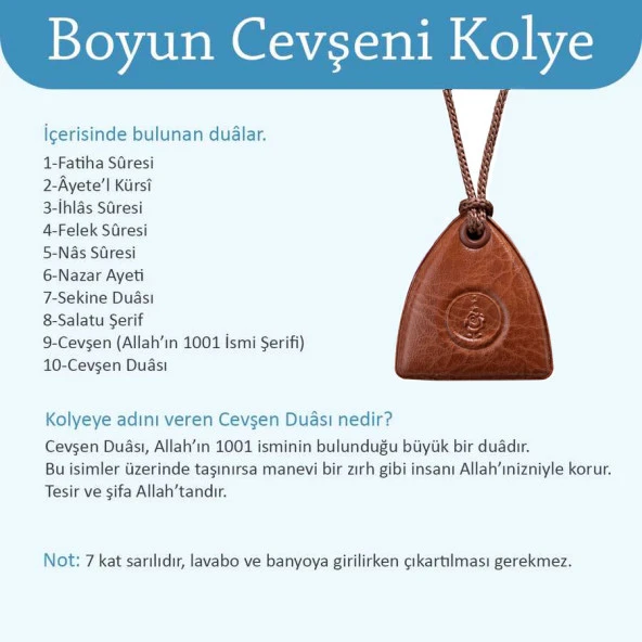 Boyun Cevşeni - Fuşya Renk - Resim 4