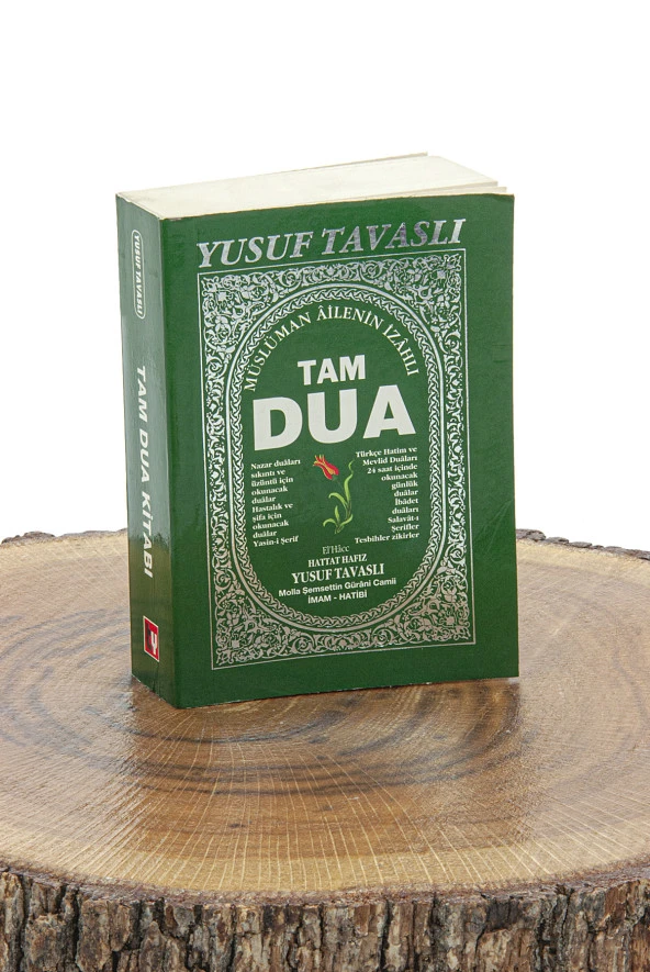Cep Boy Peygamber Efendimizin Dilinden Tam Dua Kitabı - Yusuf Tavaslı ürün görseli 1